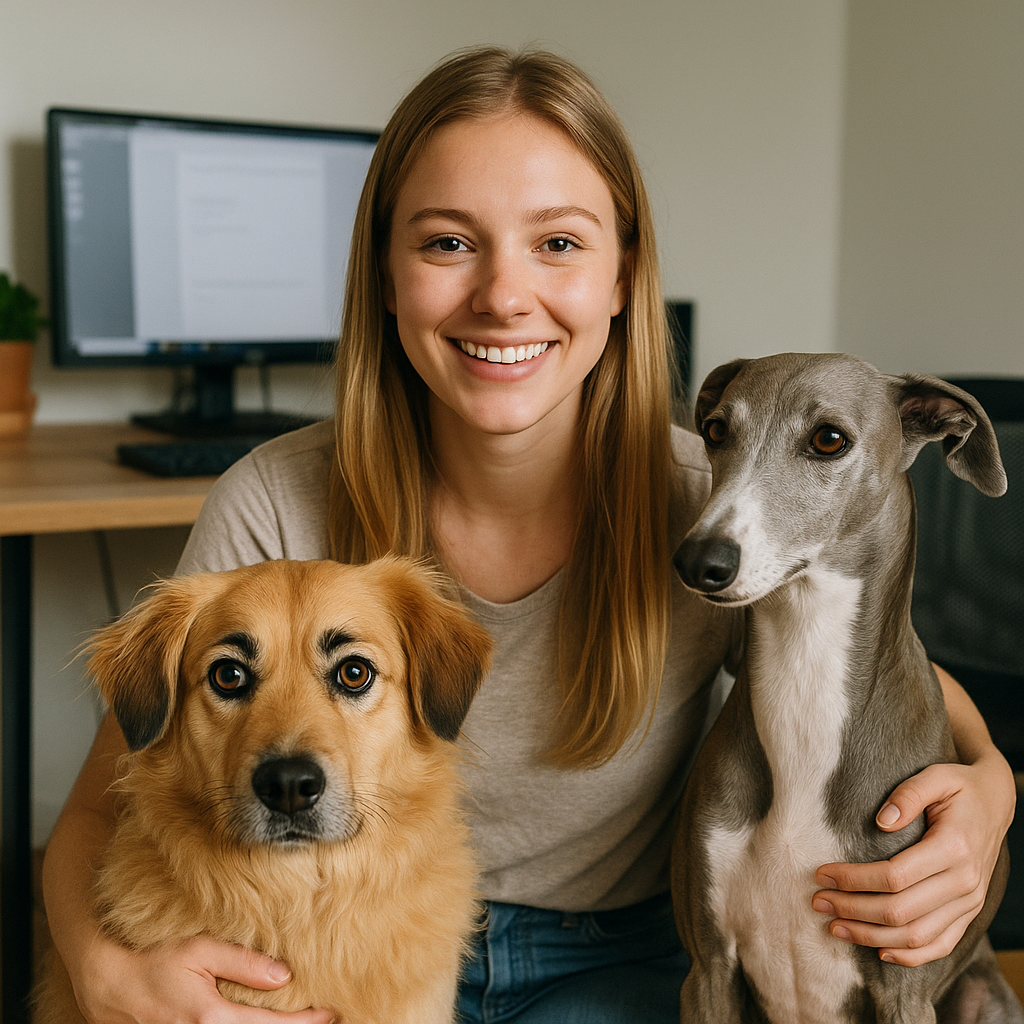 Dex with Pixel and Router - Photorealistic